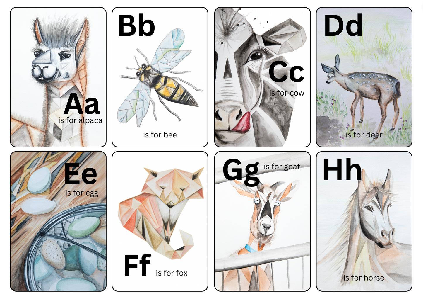 ABC Identity Flash Cards