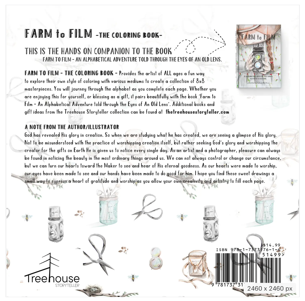 Farm to Film Coloring Book