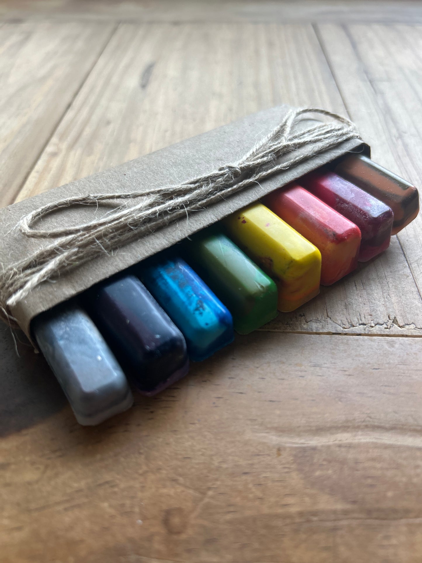Recycled & Reclaimed Rainbow Crayons