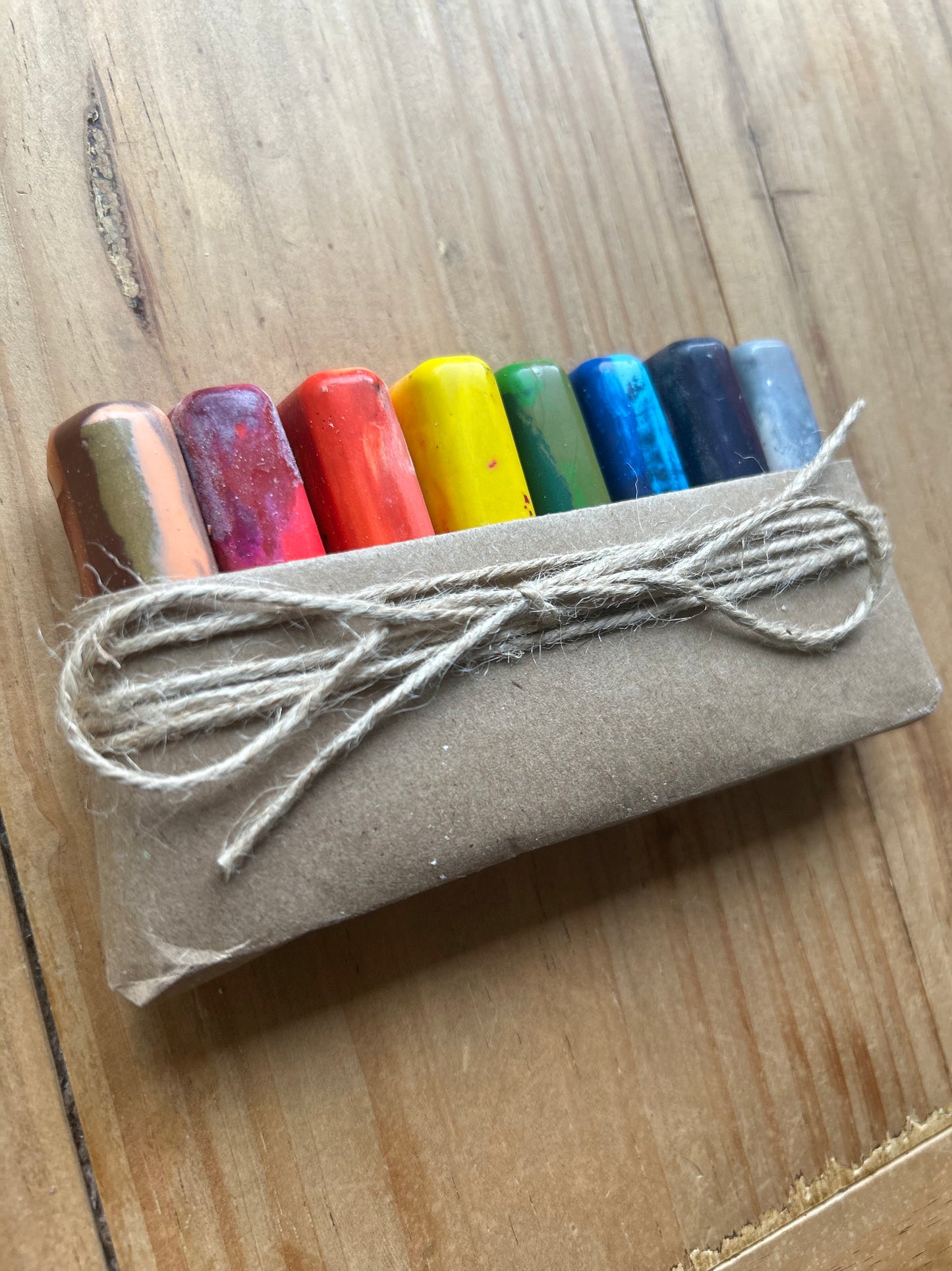 Recycled & Reclaimed Rainbow Crayons